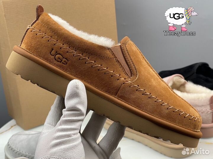 Угги ugg женские Stitch Slip On