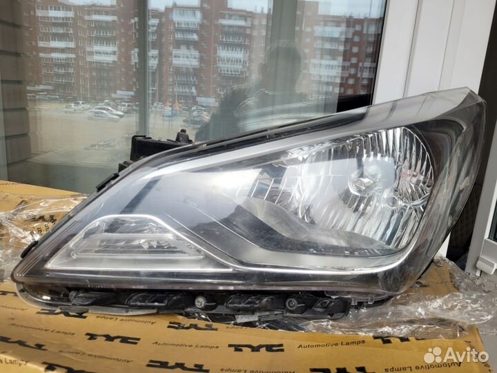 Фара левая хендай Солярис