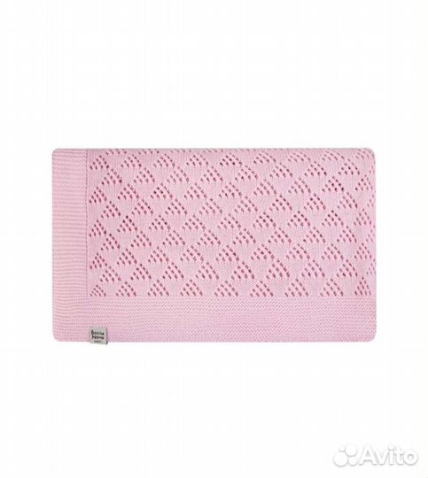 Плед для новорожденного вязаный