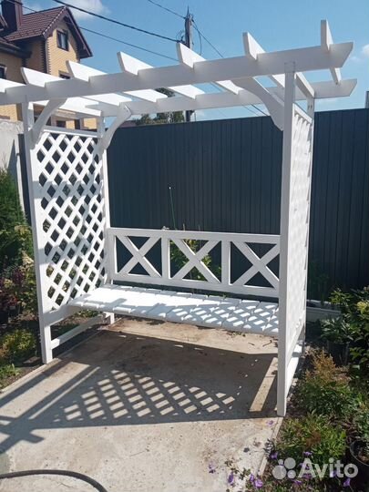 Пергола деревянная