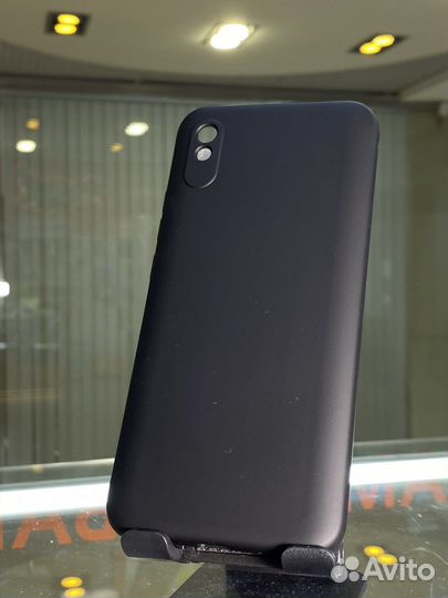 Чехол на xiaomi redmi 9a чёрный