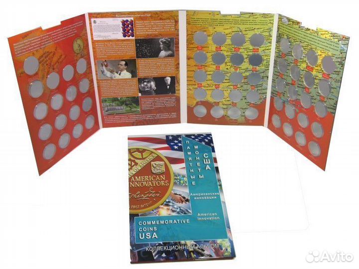 Альбомы для монет США