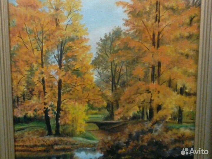 Картина маслом пейзаж