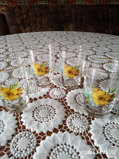 Бокалы из богемского стекла