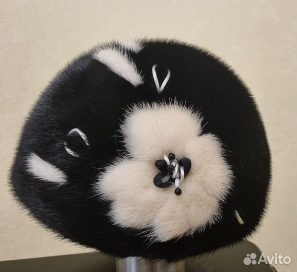 Шапка женская зимняя норковая