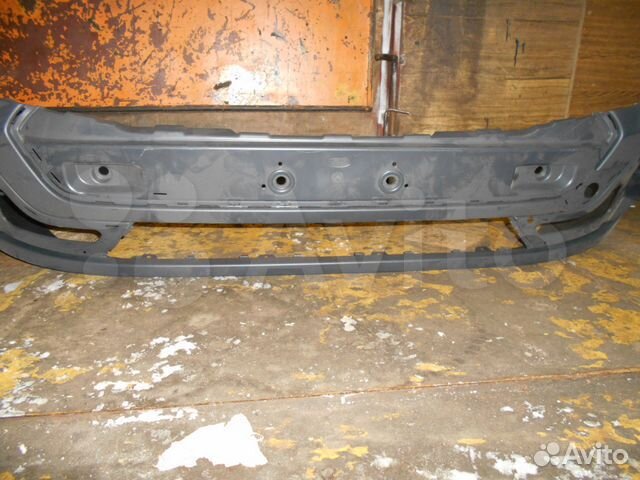 Бампер передний Ford Transit Custom 2012