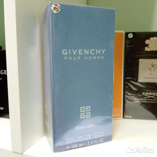 Живанши Блу Лейбл,люксовое качество,Туалетная вода