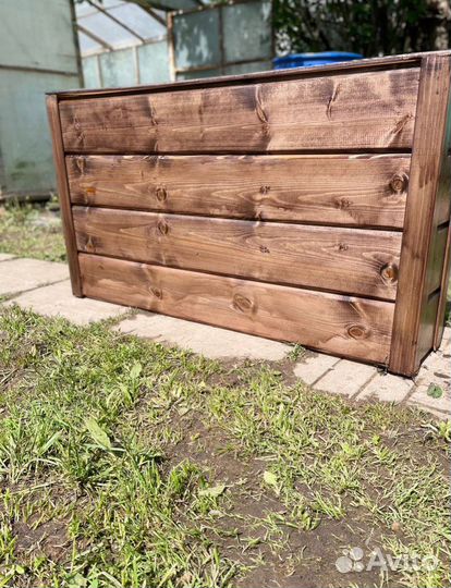 Кашпо напольный для цветов, цветник