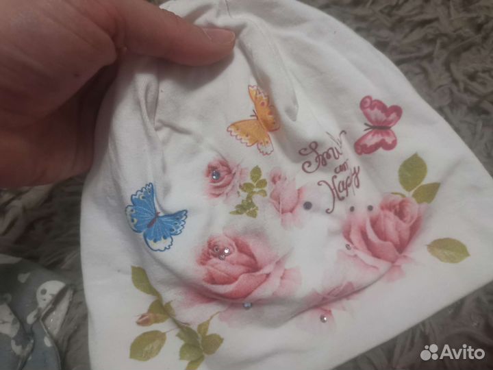 Летние шапки, Панамы для девочки 1-2 года