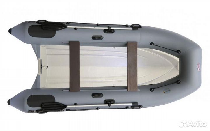 Мотор Gladiator 9,9Pro+Лодка Rib Навигатор 370R