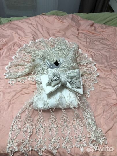 Уголок на выписку (был сшит на заказ)