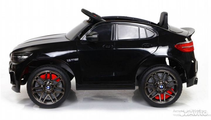 Электромобиль BMW X6M 12V (полный привод, EVA)