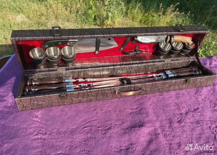 Шашлычный подарочный набор