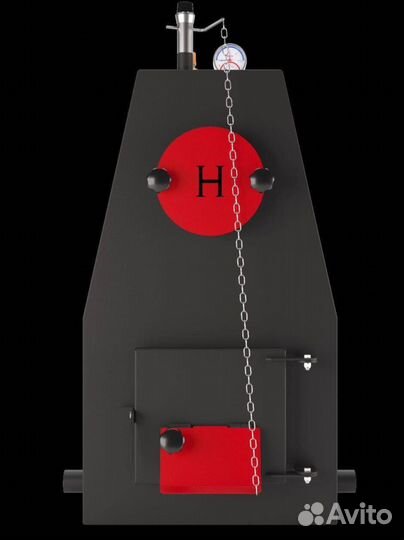 Твердотопливный котёл 65 квт