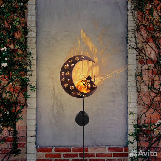 Новый садовый светильник на солнечной батарее