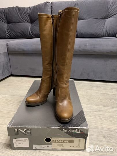 Сапоги демисезонные NeroGiardini 36р-р