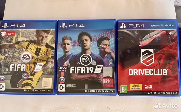 Игры ps4 б/у