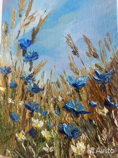 Миниатюры маслом цветы