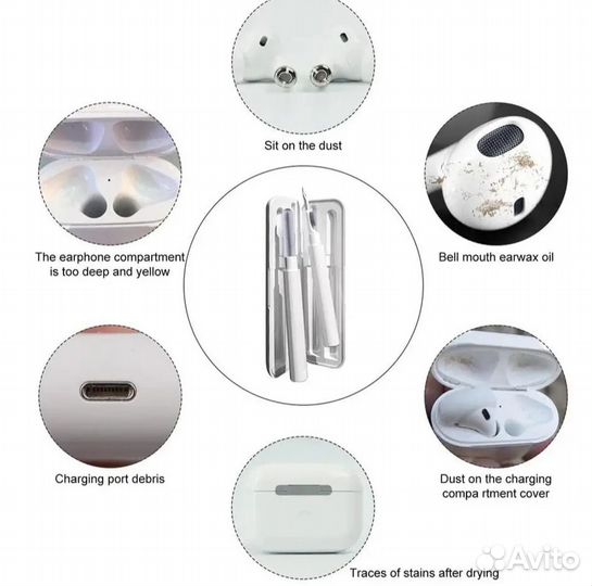 Новый Набор для чистки наушников