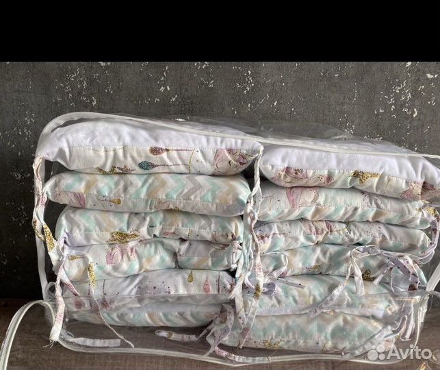 Бортики в детскую кроватку