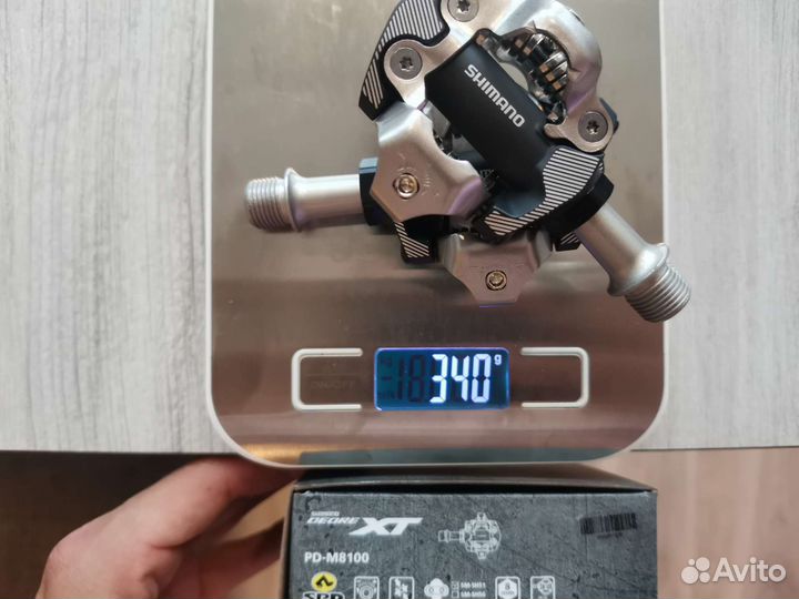 Педали контактные Shimano Deore XT PD-M8100