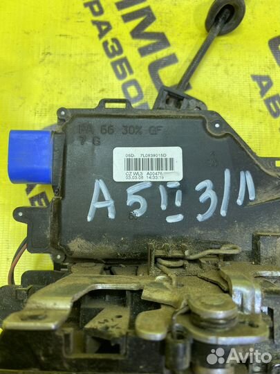 Замок двери задней левой Skoda Octavia A5