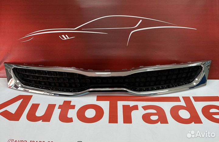 Решетка радиатора kia rio 4 рестайлинг 2019