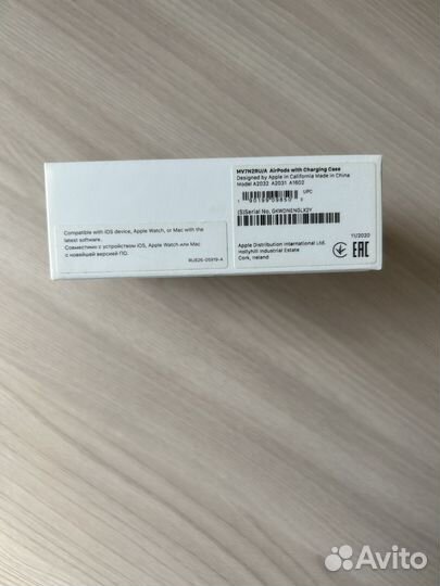 Наушники Airpods 1 оригинал