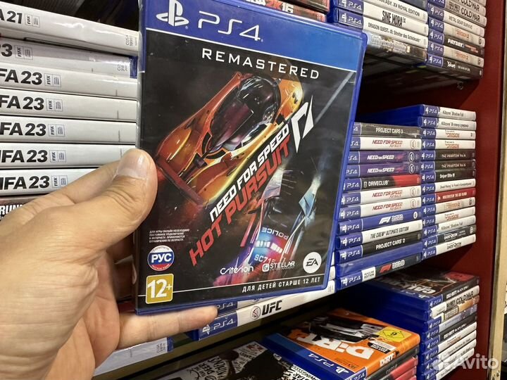 Need for speed hot pursuit ps4 диск