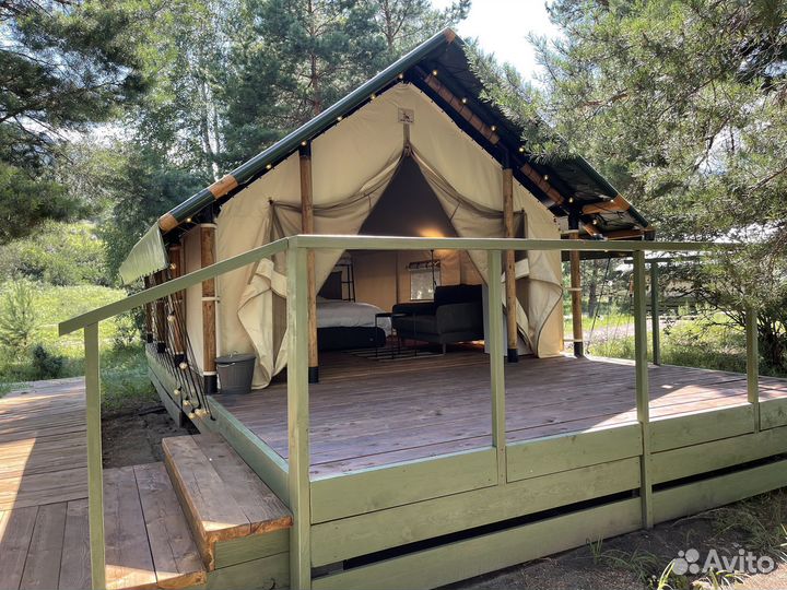 Сафари-палатка для глэмпинга 4x3 м