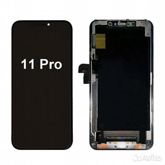 Дисплей с заменой iPhone 11 Pro за 30 мин