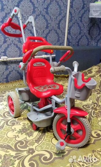 Детский трехколесный велосипед бу