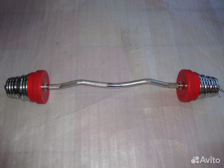 Продам штангу 30;40;43 кг. с W-грифом