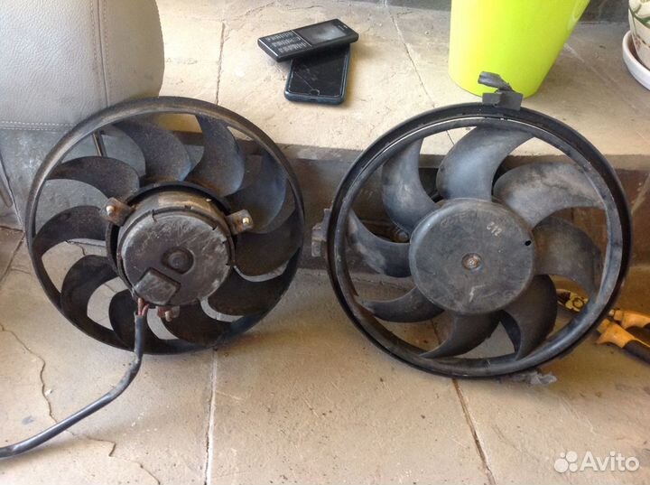 Вентилятор охлаждения двигателя Audi a6 c5