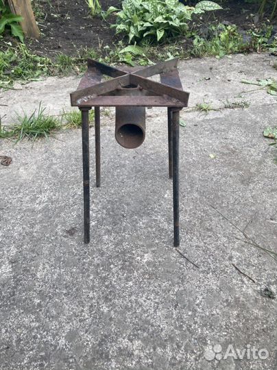 Печь походная - насадка на паяльную лампу