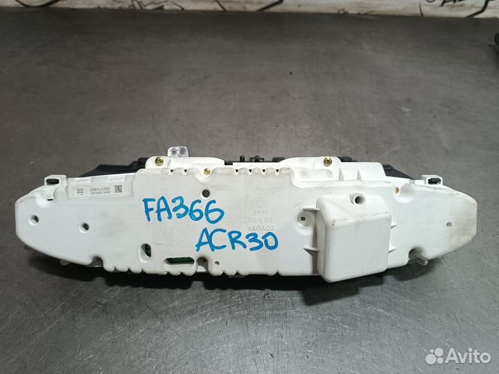 Щиток приборов toyota estima ACR30W ACR40W MCR30W MCR40W оптитрон атм FA366