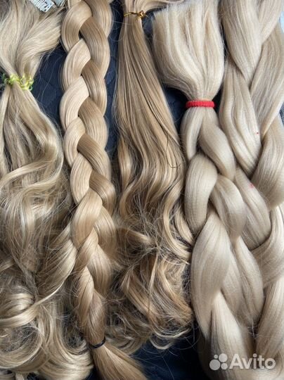 Волосы трессы новые, канекалон