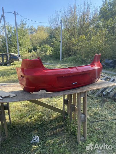 Задний бампер спорт седан ориг mazda 3 bk рест