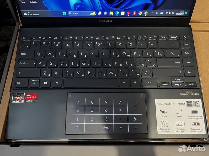 Asus zenbook 14 AMD Ryzen 5