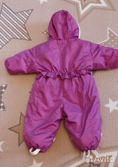 Комбинезон зимний для девочки 74