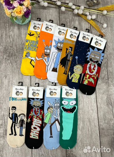 Носки Рик и Морти