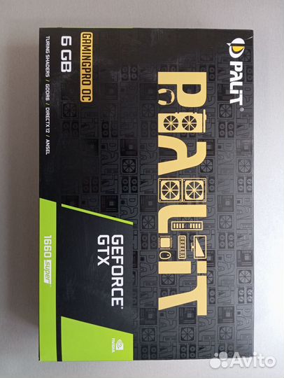 Видеокарта gtx 1660 super 6gb