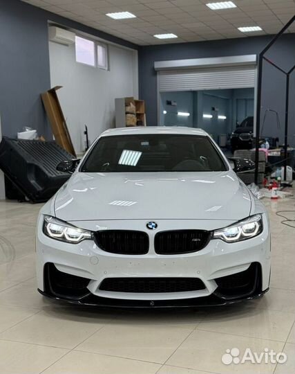 Сплиттер переднего бампера Глянец BMW M3 F80 F82