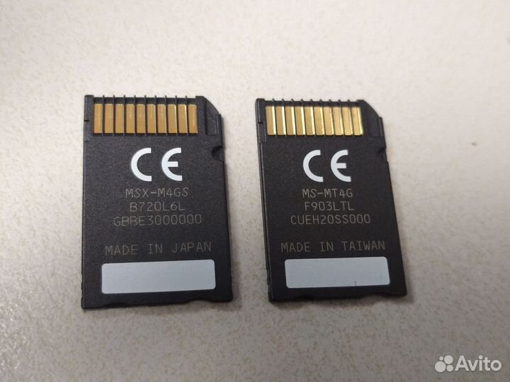 Флешка Memory Stick Pro Duo 4GB sony PSP