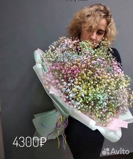 Цветы. Букет цветов. Цветы Вологда.Гипсофила