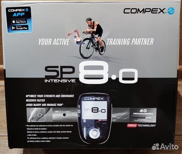 Беспроводной миостимулятор Compex SP 8.0 новый