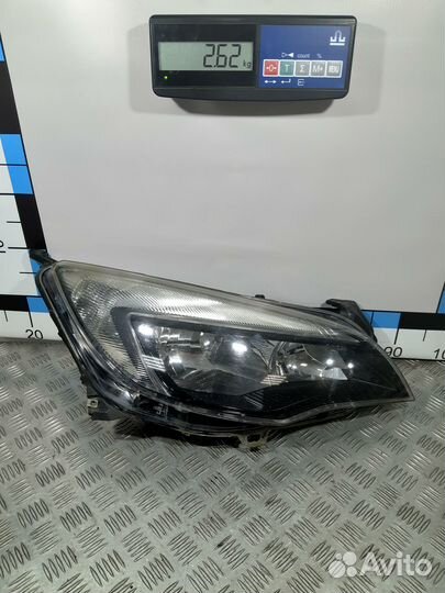 Б/У Фара правая Opel Astra J