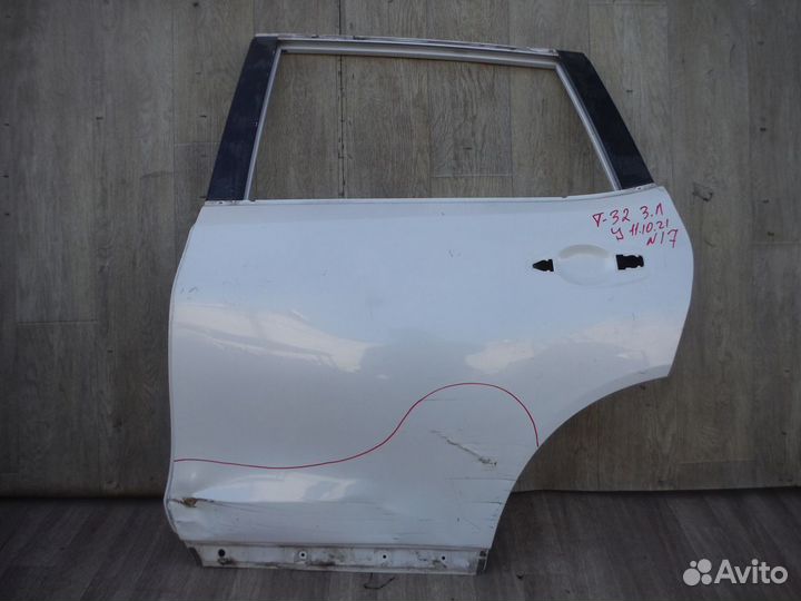 Дверь задняя левая №17 Nissan X-Trail T32 2017