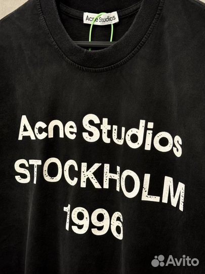 Acne studios футболка oversize (хит 2025)