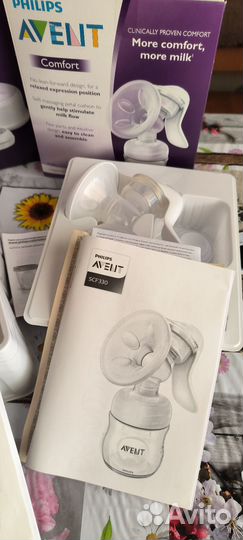 Молокоотсос avent электрический